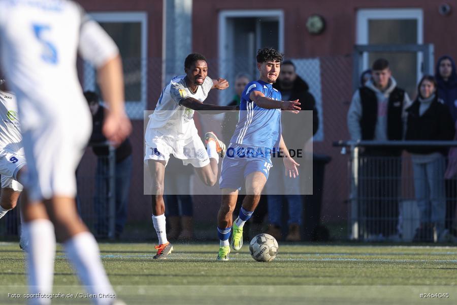 sport, action, Sportgelände, SVA, SV Viktoria Aschaffenburg, Regionalliga Bayern, Landesfreundschaftsspiele, Hessenliga, Fussball, FCB, FC Bayern Alzenau, BFV, Alzenau, 02.02.2025 - Bild-ID: 2464045