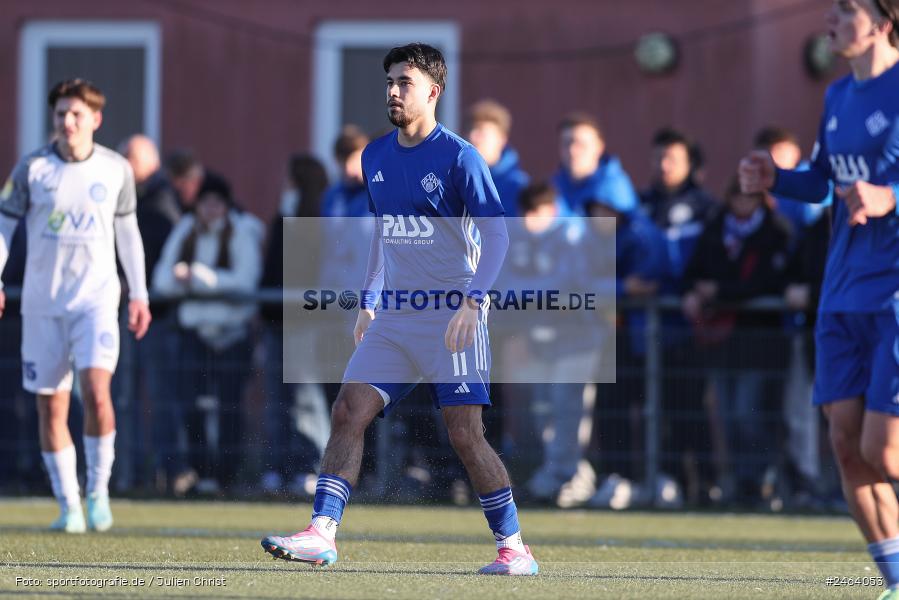 sport, action, Sportgelände, SVA, SV Viktoria Aschaffenburg, Regionalliga Bayern, Landesfreundschaftsspiele, Hessenliga, Fussball, FCB, FC Bayern Alzenau, BFV, Alzenau, 02.02.2025 - Bild-ID: 2464053