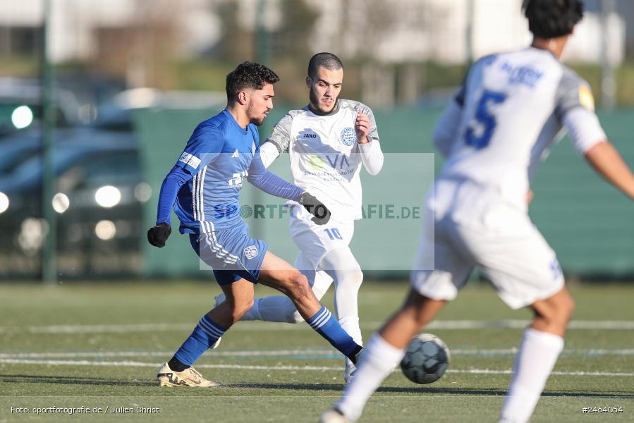 sport, action, Sportgelände, SVA, SV Viktoria Aschaffenburg, Regionalliga Bayern, Landesfreundschaftsspiele, Hessenliga, Fussball, FCB, FC Bayern Alzenau, BFV, Alzenau, 02.02.2025 - Bild-ID: 2464054