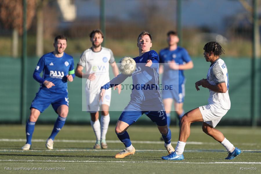 sport, action, Sportgelände, SVA, SV Viktoria Aschaffenburg, Regionalliga Bayern, Landesfreundschaftsspiele, Hessenliga, Fussball, FCB, FC Bayern Alzenau, BFV, Alzenau, 02.02.2025 - Bild-ID: 2464056