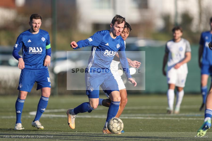 sport, action, Sportgelände, SVA, SV Viktoria Aschaffenburg, Regionalliga Bayern, Landesfreundschaftsspiele, Hessenliga, Fussball, FCB, FC Bayern Alzenau, BFV, Alzenau, 02.02.2025 - Bild-ID: 2464060