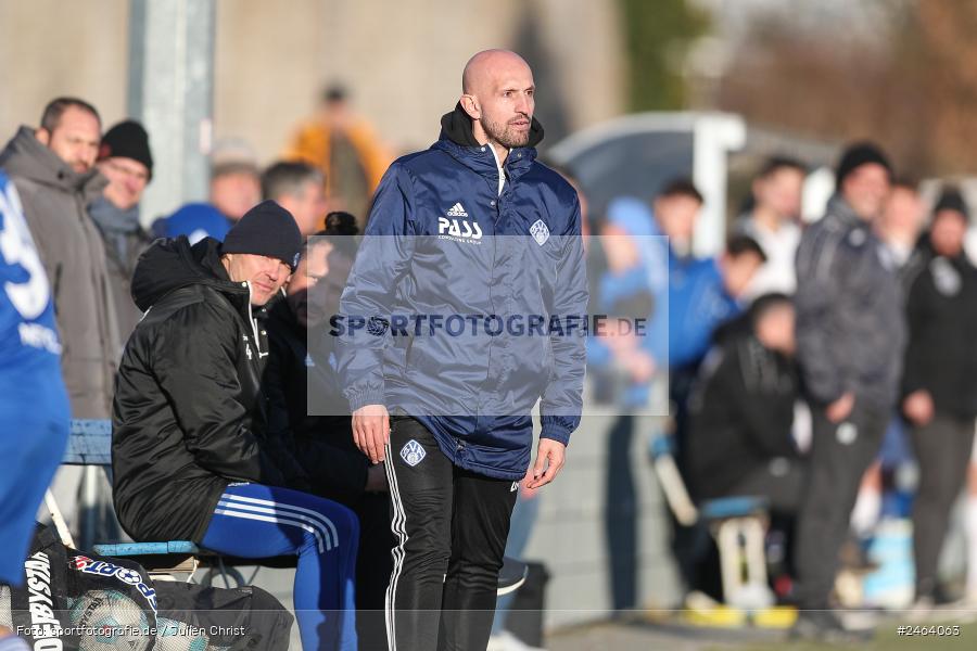 sport, action, Sportgelände, SVA, SV Viktoria Aschaffenburg, Regionalliga Bayern, Landesfreundschaftsspiele, Hessenliga, Fussball, FCB, FC Bayern Alzenau, BFV, Alzenau, 02.02.2025 - Bild-ID: 2464063
