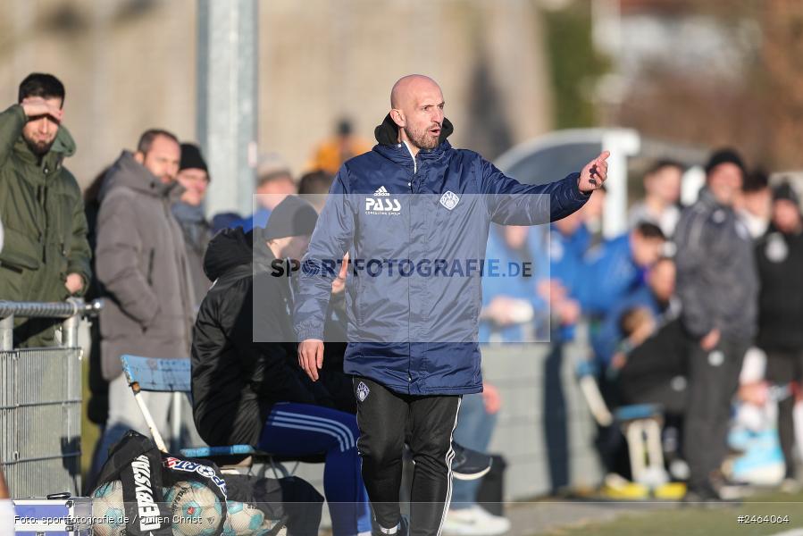 sport, action, Sportgelände, SVA, SV Viktoria Aschaffenburg, Regionalliga Bayern, Landesfreundschaftsspiele, Hessenliga, Fussball, FCB, FC Bayern Alzenau, BFV, Alzenau, 02.02.2025 - Bild-ID: 2464064