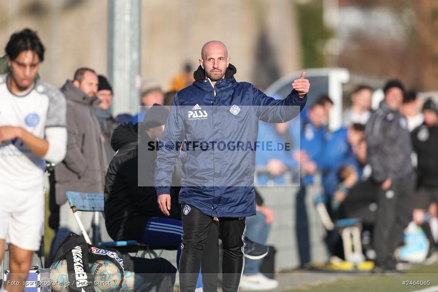 sport, action, Sportgelände, SVA, SV Viktoria Aschaffenburg, Regionalliga Bayern, Landesfreundschaftsspiele, Hessenliga, Fussball, FCB, FC Bayern Alzenau, BFV, Alzenau, 02.02.2025 - Bild-ID: 2464065