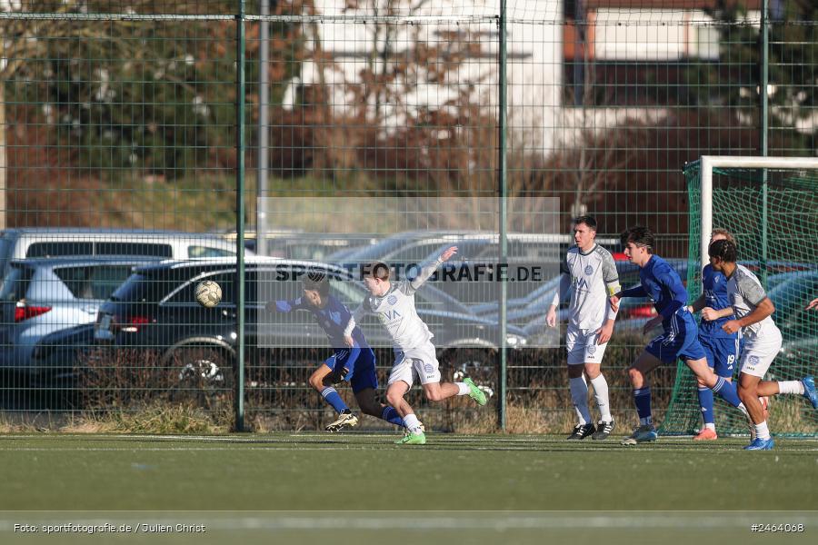 sport, action, Sportgelände, SVA, SV Viktoria Aschaffenburg, Regionalliga Bayern, Landesfreundschaftsspiele, Hessenliga, Fussball, FCB, FC Bayern Alzenau, BFV, Alzenau, 02.02.2025 - Bild-ID: 2464068