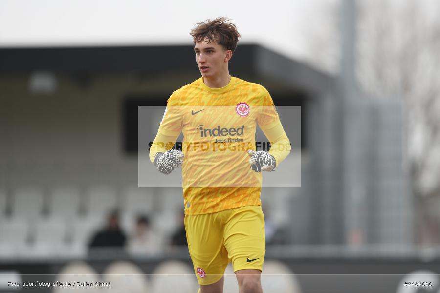 Ahorn Camp Sportpark, Dreieich-Sprendlingen, 07.02.2025, sport, action, BFV, Fussball, Regional-FS, Regionalliga Südwest, Regionalliga Bayern, FWK, SGE, FC Würzburger Kickers, Eintracht Frankfurt U21 - Bild-ID: 2464080