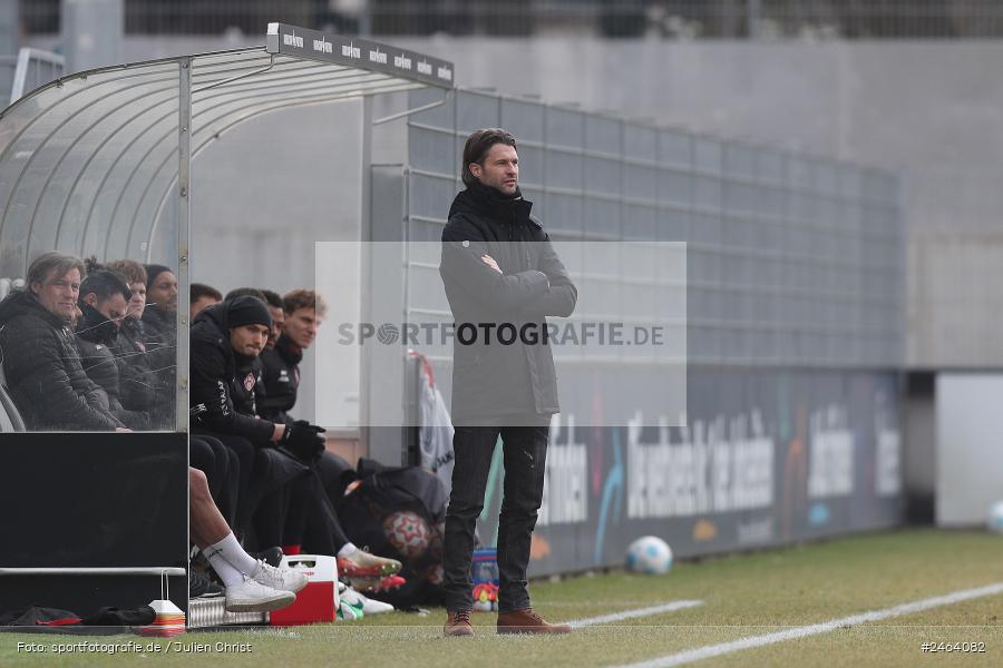 Ahorn Camp Sportpark, Dreieich-Sprendlingen, 07.02.2025, sport, action, BFV, Fussball, Regional-FS, Regionalliga Südwest, Regionalliga Bayern, FWK, SGE, FC Würzburger Kickers, Eintracht Frankfurt U21 - Bild-ID: 2464082