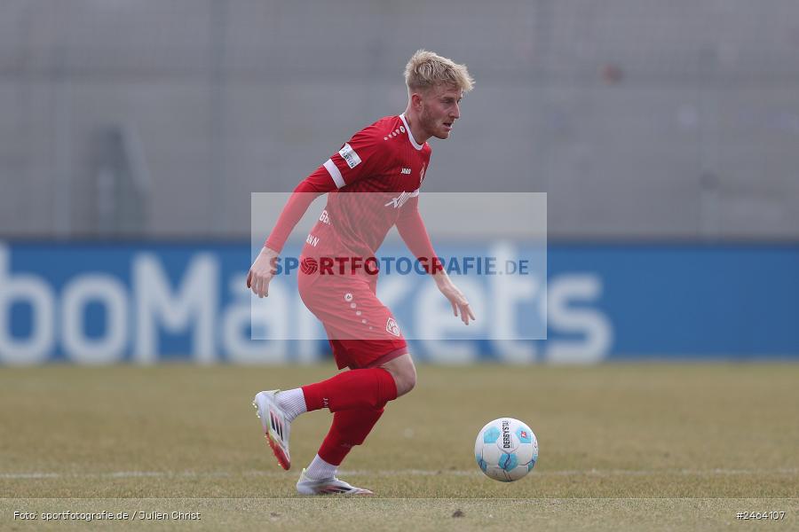 Ahorn Camp Sportpark, Dreieich-Sprendlingen, 07.02.2025, sport, action, BFV, Fussball, Regional-FS, Regionalliga Südwest, Regionalliga Bayern, FWK, SGE, FC Würzburger Kickers, Eintracht Frankfurt U21 - Bild-ID: 2464107