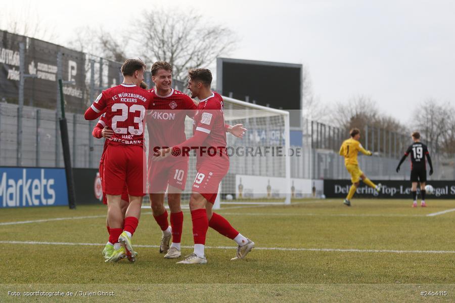 Ahorn Camp Sportpark, Dreieich-Sprendlingen, 07.02.2025, sport, action, BFV, Fussball, Regional-FS, Regionalliga Südwest, Regionalliga Bayern, FWK, SGE, FC Würzburger Kickers, Eintracht Frankfurt U21 - Bild-ID: 2464115 Ahorn Camp Sportpark, Dreieich-Sprendlingen, 07.02.2025, sport, action, BFV, Fussball, Regional-FS, Regionalliga Südwest, Regionalliga Bayern, FWK, SGE, FC Würzburger Kickers, Eintracht Frankfurt U21 - Bild-ID: 2464115