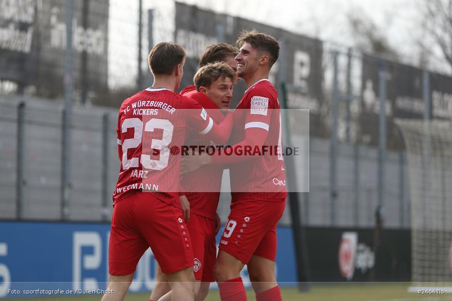 Ahorn Camp Sportpark, Dreieich-Sprendlingen, 07.02.2025, sport, action, BFV, Fussball, Regional-FS, Regionalliga Südwest, Regionalliga Bayern, FWK, SGE, FC Würzburger Kickers, Eintracht Frankfurt U21 - Bild-ID: 2464116