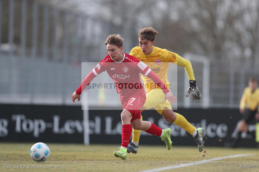 Ahorn Camp Sportpark, Dreieich-Sprendlingen, 07.02.2025, sport, action, BFV, Fussball, Regional-FS, Regionalliga Südwest, Regionalliga Bayern, FWK, SGE, FC Würzburger Kickers, Eintracht Frankfurt U21 - Bild-ID: 2464117 Ahorn Camp Sportpark, Dreieich-Sprendlingen, 07.02.2025, sport, action, BFV, Fussball, Regional-FS, Regionalliga Südwest, Regionalliga Bayern, FWK, SGE, FC Würzburger Kickers, Eintracht Frankfurt U21 - Bild-ID: 2464117