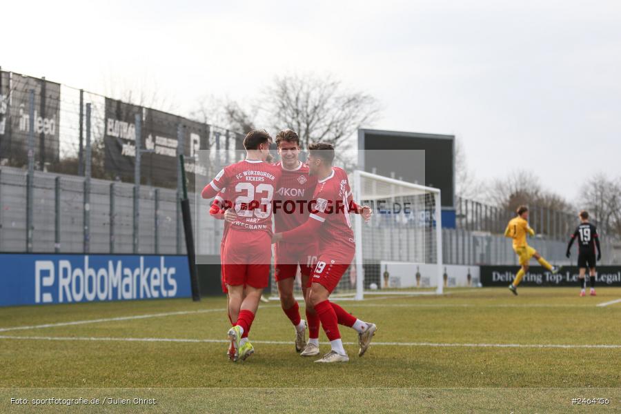 sport, action, SGE, Regionalliga Südwest, Regionalliga Bayern, Regional-FS, Fussball, FWK, FC Würzburger Kickers, Eintracht Frankfurt U21, Dreieich-Sprendlingen, BFV, Ahorn Camp Sportpark, 07.02.2025 - Bild-ID: 2464156 sport, action, SGE, Regionalliga Südwest, Regionalliga Bayern, Regional-FS, Fussball, FWK, FC Würzburger Kickers, Eintracht Frankfurt U21, Dreieich-Sprendlingen, BFV, Ahorn Camp Sportpark, 07.02.2025 - Bild-ID: 2464156