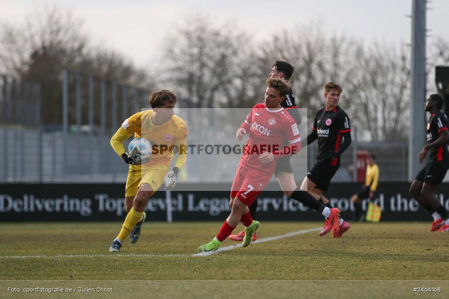 sport, action, SGE, Regionalliga Südwest, Regionalliga Bayern, Regional-FS, Fussball, FWK, FC Würzburger Kickers, Eintracht Frankfurt U21, Dreieich-Sprendlingen, BFV, Ahorn Camp Sportpark, 07.02.2025 - Bild-ID: 2464168 sport, action, SGE, Regionalliga Südwest, Regionalliga Bayern, Regional-FS, Fussball, FWK, FC Würzburger Kickers, Eintracht Frankfurt U21, Dreieich-Sprendlingen, BFV, Ahorn Camp Sportpark, 07.02.2025 - Bild-ID: 2464168