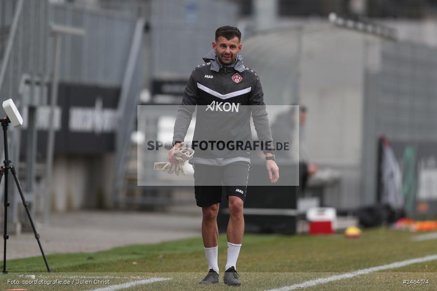 sport, action, SGE, Regionalliga Südwest, Regionalliga Bayern, Regional-FS, Fussball, FWK, FC Würzburger Kickers, Eintracht Frankfurt U21, Dreieich-Sprendlingen, BFV, Ahorn Camp Sportpark, 07.02.2025 - Bild-ID: 2464174 sport, action, SGE, Regionalliga Südwest, Regionalliga Bayern, Regional-FS, Fussball, FWK, FC Würzburger Kickers, Eintracht Frankfurt U21, Dreieich-Sprendlingen, BFV, Ahorn Camp Sportpark, 07.02.2025 - Bild-ID: 2464174
