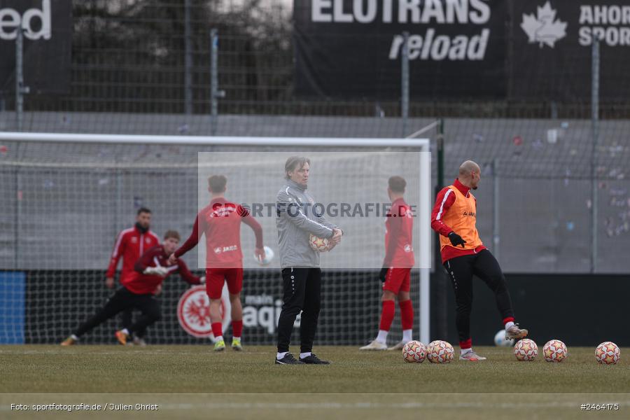 sport, action, SGE, Regionalliga Südwest, Regionalliga Bayern, Regional-FS, Fussball, FWK, FC Würzburger Kickers, Eintracht Frankfurt U21, Dreieich-Sprendlingen, BFV, Ahorn Camp Sportpark, 07.02.2025 - Bild-ID: 2464175