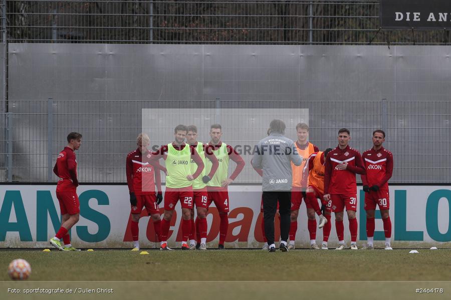 sport, action, SGE, Regionalliga Südwest, Regionalliga Bayern, Regional-FS, Fussball, FWK, FC Würzburger Kickers, Eintracht Frankfurt U21, Dreieich-Sprendlingen, BFV, Ahorn Camp Sportpark, 07.02.2025 - Bild-ID: 2464178