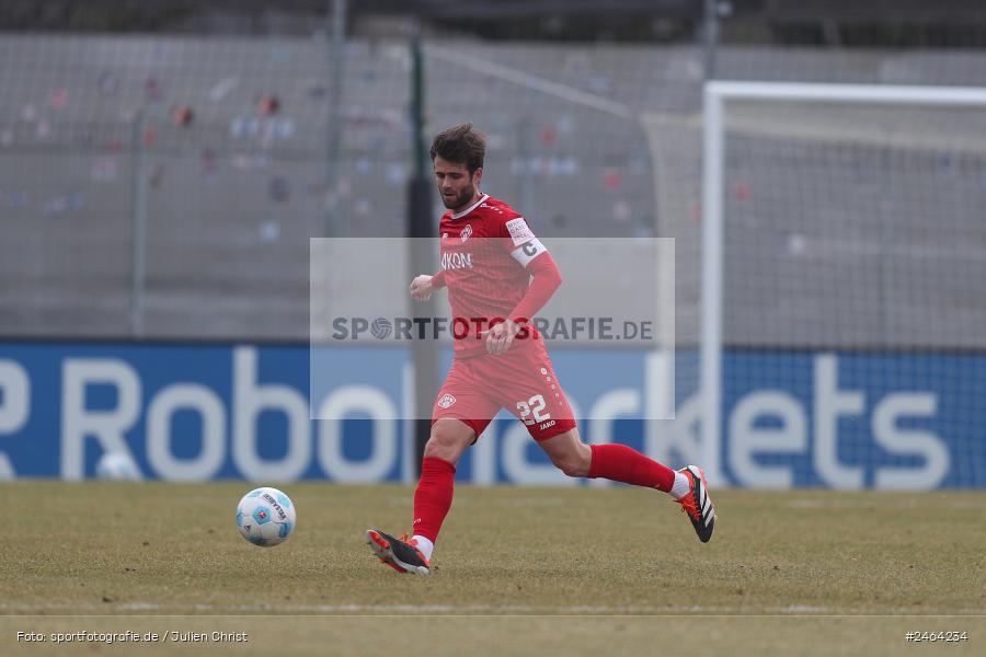 sport, action, SGE, Regionalliga Südwest, Regionalliga Bayern, Regional-FS, Fussball, FWK, FC Würzburger Kickers, Eintracht Frankfurt U21, Dreieich-Sprendlingen, BFV, Ahorn Camp Sportpark, 07.02.2025 - Bild-ID: 2464234
