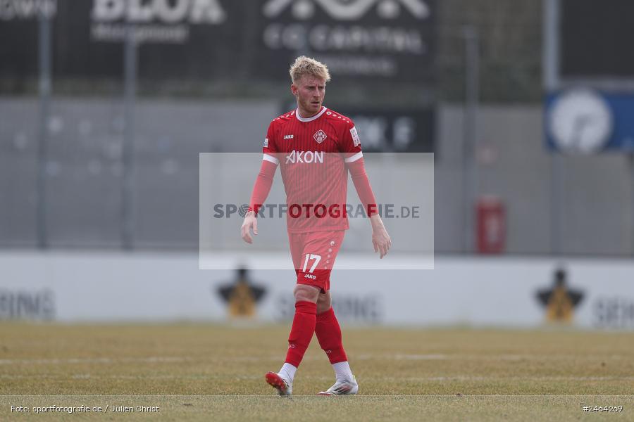 sport, action, SGE, Regionalliga Südwest, Regionalliga Bayern, Regional-FS, Fussball, FWK, FC Würzburger Kickers, Eintracht Frankfurt U21, Dreieich-Sprendlingen, BFV, Ahorn Camp Sportpark, 07.02.2025 - Bild-ID: 2464269