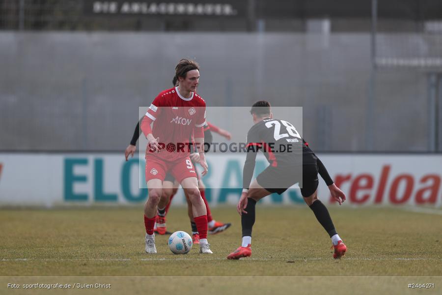 sport, action, SGE, Regionalliga Südwest, Regionalliga Bayern, Regional-FS, Fussball, FWK, FC Würzburger Kickers, Eintracht Frankfurt U21, Dreieich-Sprendlingen, BFV, Ahorn Camp Sportpark, 07.02.2025 - Bild-ID: 2464271 sport, action, SGE, Regionalliga Südwest, Regionalliga Bayern, Regional-FS, Fussball, FWK, FC Würzburger Kickers, Eintracht Frankfurt U21, Dreieich-Sprendlingen, BFV, Ahorn Camp Sportpark, 07.02.2025 - Bild-ID: 2464271