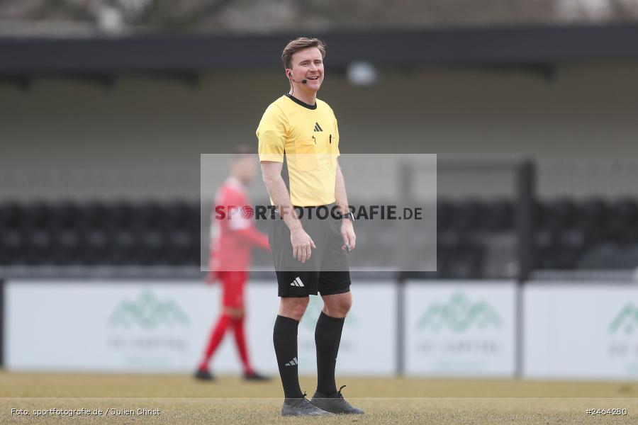 sport, action, SGE, Regionalliga Südwest, Regionalliga Bayern, Regional-FS, Fussball, FWK, FC Würzburger Kickers, Eintracht Frankfurt U21, Dreieich-Sprendlingen, BFV, Ahorn Camp Sportpark, 07.02.2025 - Bild-ID: 2464280