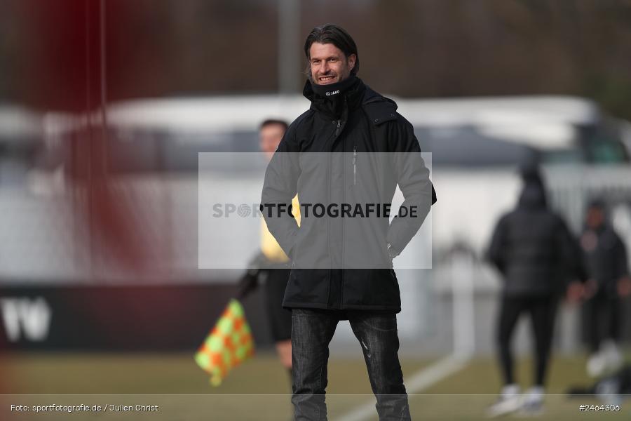 sport, action, SGE, Regionalliga Südwest, Regionalliga Bayern, Regional-FS, Fussball, FWK, FC Würzburger Kickers, Eintracht Frankfurt U21, Dreieich-Sprendlingen, BFV, Ahorn Camp Sportpark, 07.02.2025 - Bild-ID: 2464306