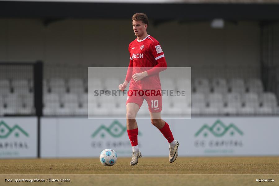 sport, action, SGE, Regionalliga Südwest, Regionalliga Bayern, Regional-FS, Fussball, FWK, FC Würzburger Kickers, Eintracht Frankfurt U21, Dreieich-Sprendlingen, BFV, Ahorn Camp Sportpark, 07.02.2025 - Bild-ID: 2464334 sport, action, SGE, Regionalliga Südwest, Regionalliga Bayern, Regional-FS, Fussball, FWK, FC Würzburger Kickers, Eintracht Frankfurt U21, Dreieich-Sprendlingen, BFV, Ahorn Camp Sportpark, 07.02.2025 - Bild-ID: 2464334