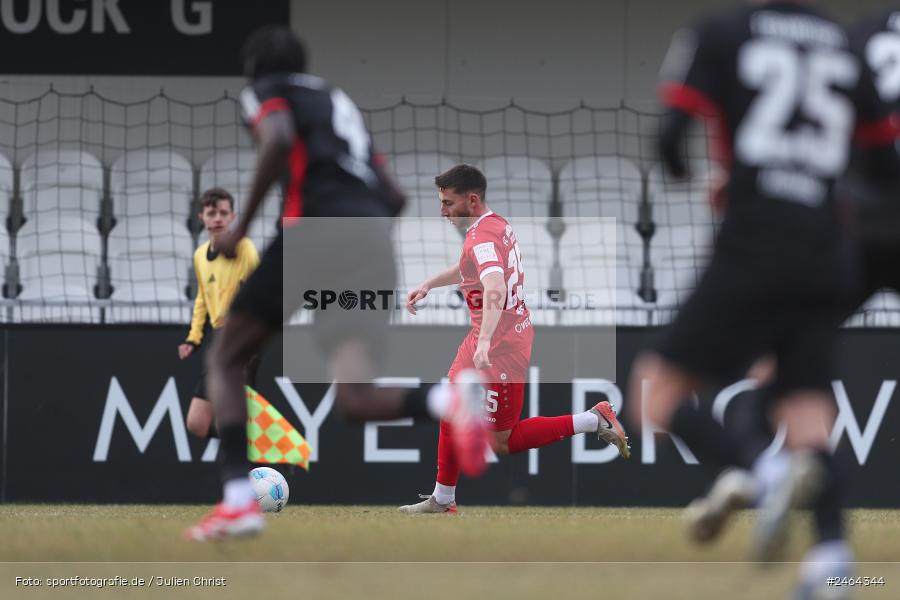 sport, action, SGE, Regionalliga Südwest, Regionalliga Bayern, Regional-FS, Fussball, FWK, FC Würzburger Kickers, Eintracht Frankfurt U21, Dreieich-Sprendlingen, BFV, Ahorn Camp Sportpark, 07.02.2025 - Bild-ID: 2464344 sport, action, SGE, Regionalliga Südwest, Regionalliga Bayern, Regional-FS, Fussball, FWK, FC Würzburger Kickers, Eintracht Frankfurt U21, Dreieich-Sprendlingen, BFV, Ahorn Camp Sportpark, 07.02.2025 - Bild-ID: 2464344