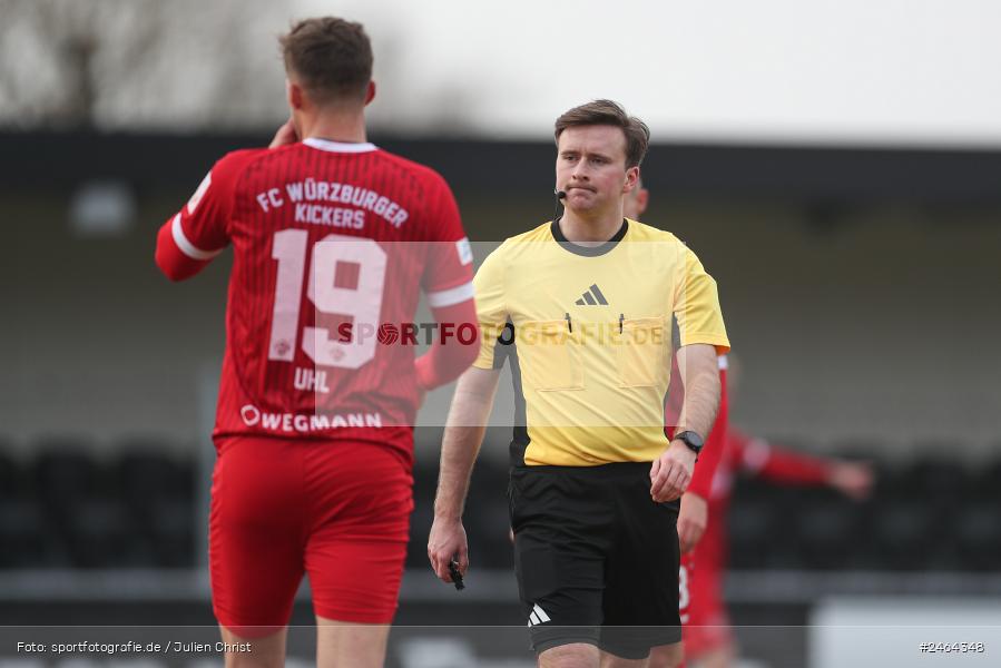 sport, action, SGE, Regionalliga Südwest, Regionalliga Bayern, Regional-FS, Fussball, FWK, FC Würzburger Kickers, Eintracht Frankfurt U21, Dreieich-Sprendlingen, BFV, Ahorn Camp Sportpark, 07.02.2025 - Bild-ID: 2464348
