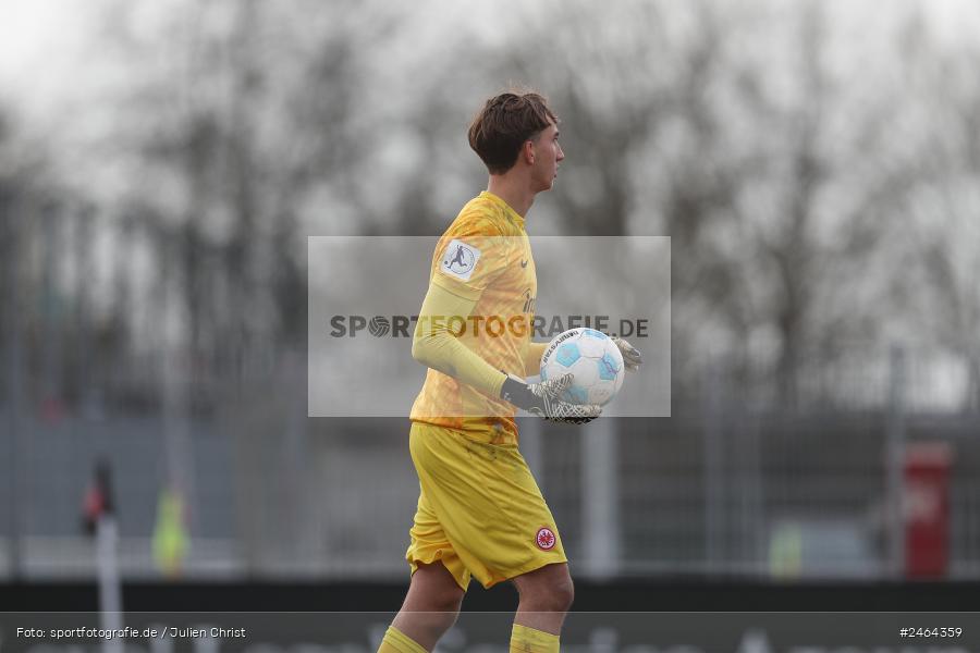 sport, action, SGE, Regionalliga Südwest, Regionalliga Bayern, Regional-FS, Fussball, FWK, FC Würzburger Kickers, Eintracht Frankfurt U21, Dreieich-Sprendlingen, BFV, Ahorn Camp Sportpark, 07.02.2025 - Bild-ID: 2464359 sport, action, SGE, Regionalliga Südwest, Regionalliga Bayern, Regional-FS, Fussball, FWK, FC Würzburger Kickers, Eintracht Frankfurt U21, Dreieich-Sprendlingen, BFV, Ahorn Camp Sportpark, 07.02.2025 - Bild-ID: 2464359