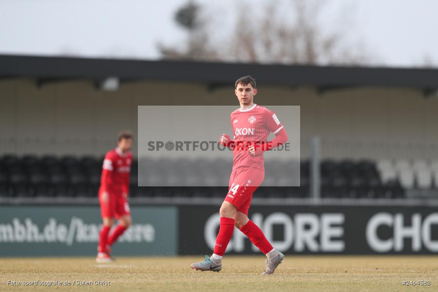 sport, action, SGE, Regionalliga Südwest, Regionalliga Bayern, Regional-FS, Fussball, FWK, FC Würzburger Kickers, Eintracht Frankfurt U21, Dreieich-Sprendlingen, BFV, Ahorn Camp Sportpark, 07.02.2025 - Bild-ID: 2464382 sport, action, SGE, Regionalliga Südwest, Regionalliga Bayern, Regional-FS, Fussball, FWK, FC Würzburger Kickers, Eintracht Frankfurt U21, Dreieich-Sprendlingen, BFV, Ahorn Camp Sportpark, 07.02.2025 - Bild-ID: 2464382