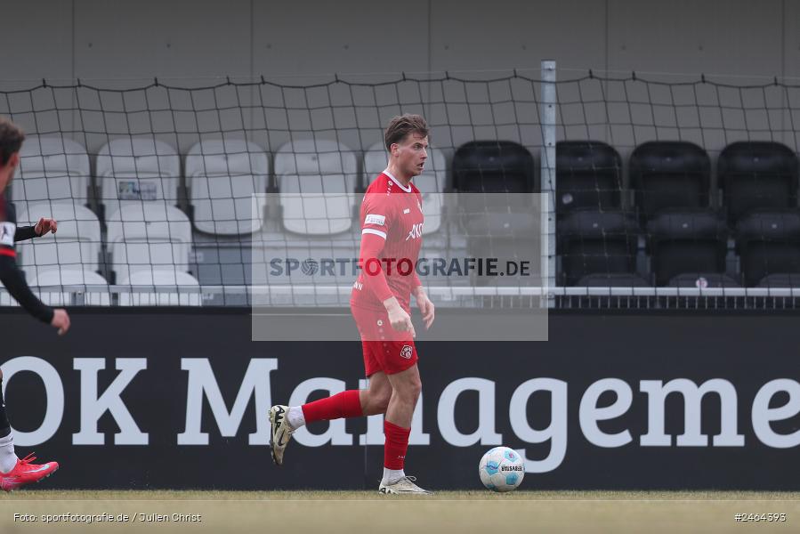 sport, action, SGE, Regionalliga Südwest, Regionalliga Bayern, Regional-FS, Fussball, FWK, FC Würzburger Kickers, Eintracht Frankfurt U21, Dreieich-Sprendlingen, BFV, Ahorn Camp Sportpark, 07.02.2025 - Bild-ID: 2464393 sport, action, SGE, Regionalliga Südwest, Regionalliga Bayern, Regional-FS, Fussball, FWK, FC Würzburger Kickers, Eintracht Frankfurt U21, Dreieich-Sprendlingen, BFV, Ahorn Camp Sportpark, 07.02.2025 - Bild-ID: 2464393