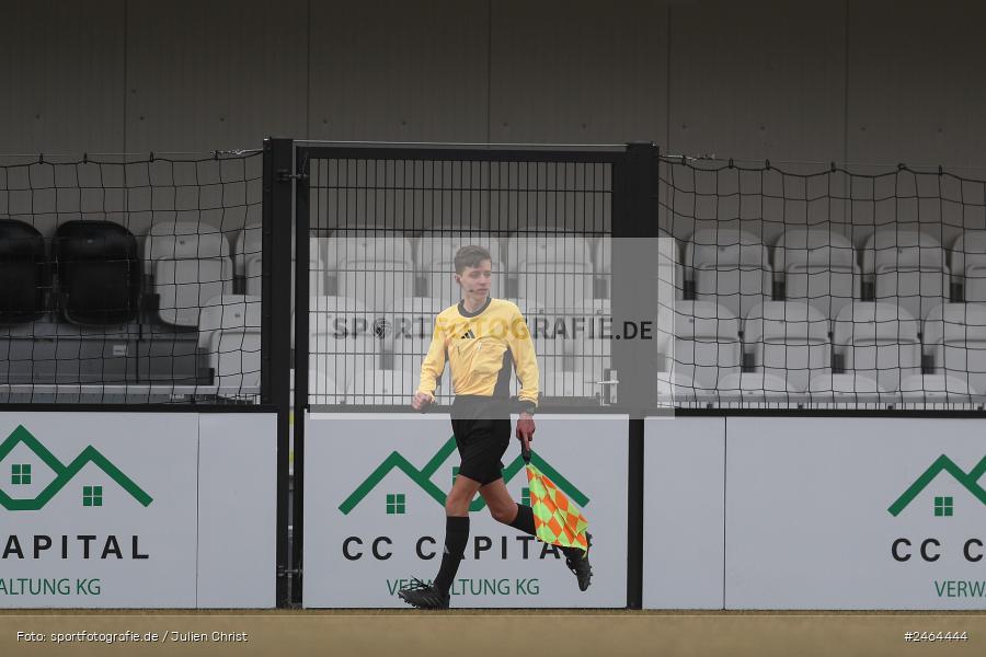 sport, action, SGE, Regionalliga Südwest, Regionalliga Bayern, Regional-FS, Fussball, FWK, FC Würzburger Kickers, Eintracht Frankfurt U21, Dreieich-Sprendlingen, BFV, Ahorn Camp Sportpark, 07.02.2025 - Bild-ID: 2464444