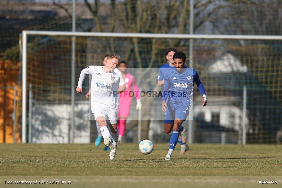 RP1, Babenhausen-Langstadt, 08.02.2025, sport, action, HFV, BFV, Fussball, Regional-FS, Regionalliga Südwest, Regionalliga Bayern, SVA, FSV, SV Viktoria Aschaffenburg, FSV Frankfurt - Bild-ID: 2464456 RP1, Babenhausen-Langstadt, 08.02.2025, sport, action, HFV, BFV, Fussball, Regional-FS, Regionalliga Südwest, Regionalliga Bayern, SVA, FSV, SV Viktoria Aschaffenburg, FSV Frankfurt - Bild-ID: 2464456