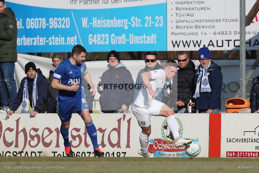 RP1, Babenhausen-Langstadt, 08.02.2025, sport, action, HFV, BFV, Fussball, Regional-FS, Regionalliga Südwest, Regionalliga Bayern, SVA, FSV, SV Viktoria Aschaffenburg, FSV Frankfurt - Bild-ID: 2464477 RP1, Babenhausen-Langstadt, 08.02.2025, sport, action, HFV, BFV, Fussball, Regional-FS, Regionalliga Südwest, Regionalliga Bayern, SVA, FSV, SV Viktoria Aschaffenburg, FSV Frankfurt - Bild-ID: 2464477