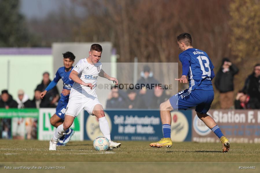 RP1, Babenhausen-Langstadt, 08.02.2025, sport, action, HFV, BFV, Fussball, Regional-FS, Regionalliga Südwest, Regionalliga Bayern, SVA, FSV, SV Viktoria Aschaffenburg, FSV Frankfurt - Bild-ID: 2464482 RP1, Babenhausen-Langstadt, 08.02.2025, sport, action, HFV, BFV, Fussball, Regional-FS, Regionalliga Südwest, Regionalliga Bayern, SVA, FSV, SV Viktoria Aschaffenburg, FSV Frankfurt - Bild-ID: 2464482