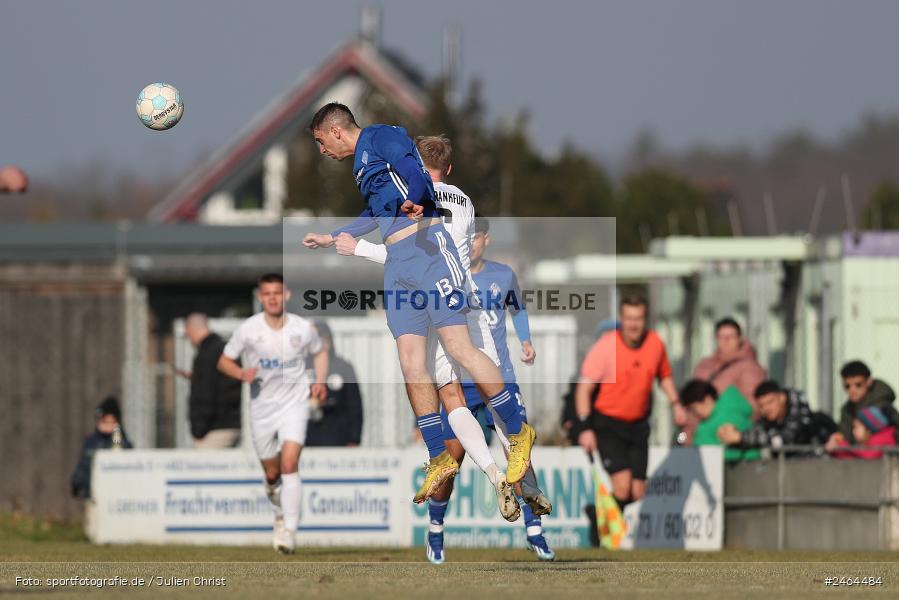 RP1, Babenhausen-Langstadt, 08.02.2025, sport, action, HFV, BFV, Fussball, Regional-FS, Regionalliga Südwest, Regionalliga Bayern, SVA, FSV, SV Viktoria Aschaffenburg, FSV Frankfurt - Bild-ID: 2464484 RP1, Babenhausen-Langstadt, 08.02.2025, sport, action, HFV, BFV, Fussball, Regional-FS, Regionalliga Südwest, Regionalliga Bayern, SVA, FSV, SV Viktoria Aschaffenburg, FSV Frankfurt - Bild-ID: 2464484