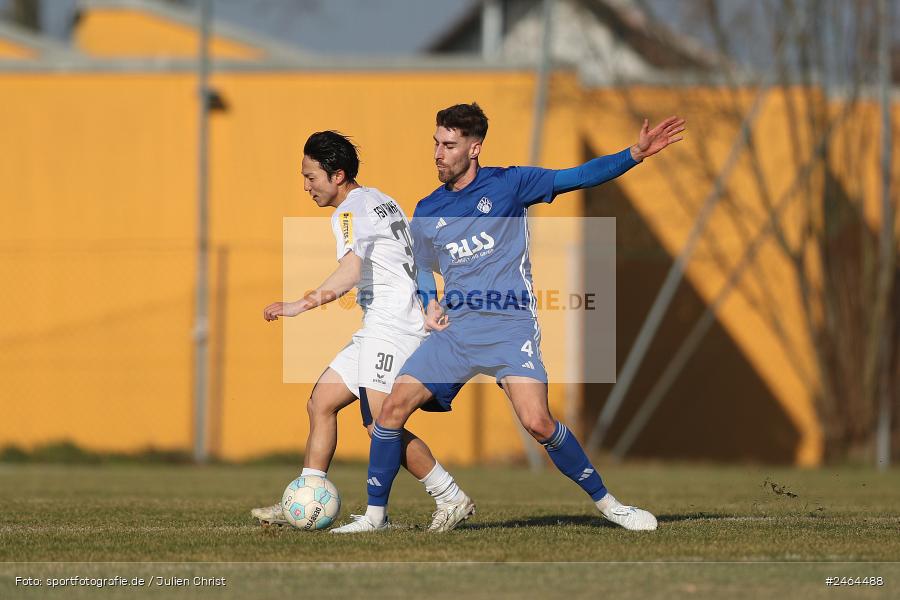 RP1, Babenhausen-Langstadt, 08.02.2025, sport, action, HFV, BFV, Fussball, Regional-FS, Regionalliga Südwest, Regionalliga Bayern, SVA, FSV, SV Viktoria Aschaffenburg, FSV Frankfurt - Bild-ID: 2464488 RP1, Babenhausen-Langstadt, 08.02.2025, sport, action, HFV, BFV, Fussball, Regional-FS, Regionalliga Südwest, Regionalliga Bayern, SVA, FSV, SV Viktoria Aschaffenburg, FSV Frankfurt - Bild-ID: 2464488