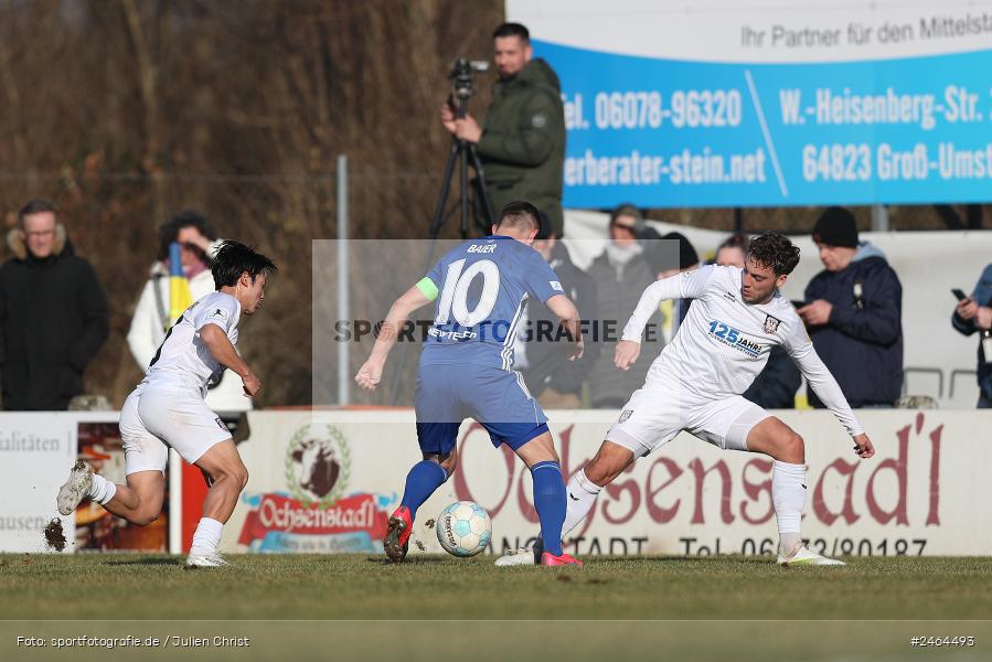RP1, Babenhausen-Langstadt, 08.02.2025, sport, action, HFV, BFV, Fussball, Regional-FS, Regionalliga Südwest, Regionalliga Bayern, SVA, FSV, SV Viktoria Aschaffenburg, FSV Frankfurt - Bild-ID: 2464493 RP1, Babenhausen-Langstadt, 08.02.2025, sport, action, HFV, BFV, Fussball, Regional-FS, Regionalliga Südwest, Regionalliga Bayern, SVA, FSV, SV Viktoria Aschaffenburg, FSV Frankfurt - Bild-ID: 2464493
