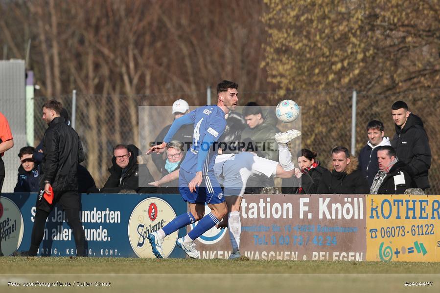RP1, Babenhausen-Langstadt, 08.02.2025, sport, action, HFV, BFV, Fussball, Regional-FS, Regionalliga Südwest, Regionalliga Bayern, SVA, FSV, SV Viktoria Aschaffenburg, FSV Frankfurt - Bild-ID: 2464497 RP1, Babenhausen-Langstadt, 08.02.2025, sport, action, HFV, BFV, Fussball, Regional-FS, Regionalliga Südwest, Regionalliga Bayern, SVA, FSV, SV Viktoria Aschaffenburg, FSV Frankfurt - Bild-ID: 2464497