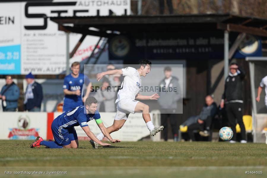RP1, Babenhausen-Langstadt, 08.02.2025, sport, action, HFV, BFV, Fussball, Regional-FS, Regionalliga Südwest, Regionalliga Bayern, SVA, FSV, SV Viktoria Aschaffenburg, FSV Frankfurt - Bild-ID: 2464505 RP1, Babenhausen-Langstadt, 08.02.2025, sport, action, HFV, BFV, Fussball, Regional-FS, Regionalliga Südwest, Regionalliga Bayern, SVA, FSV, SV Viktoria Aschaffenburg, FSV Frankfurt - Bild-ID: 2464505