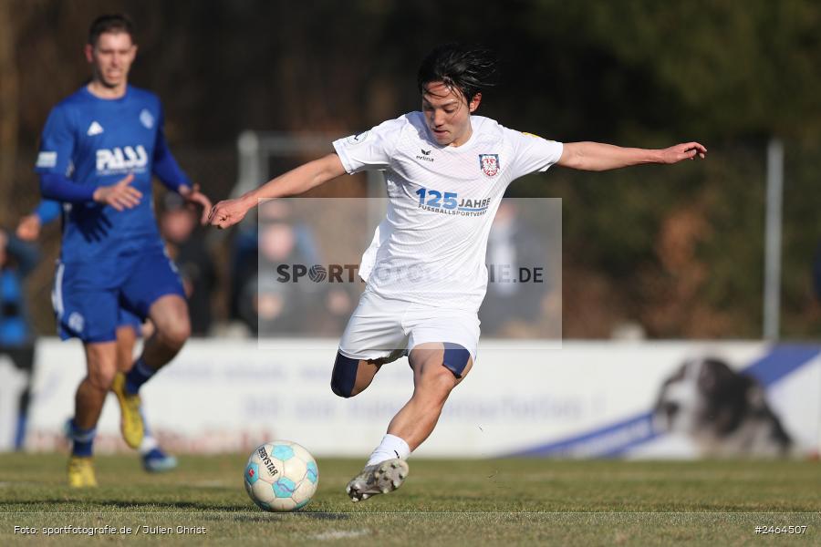 RP1, Babenhausen-Langstadt, 08.02.2025, sport, action, HFV, BFV, Fussball, Regional-FS, Regionalliga Südwest, Regionalliga Bayern, SVA, FSV, SV Viktoria Aschaffenburg, FSV Frankfurt - Bild-ID: 2464507 RP1, Babenhausen-Langstadt, 08.02.2025, sport, action, HFV, BFV, Fussball, Regional-FS, Regionalliga Südwest, Regionalliga Bayern, SVA, FSV, SV Viktoria Aschaffenburg, FSV Frankfurt - Bild-ID: 2464507