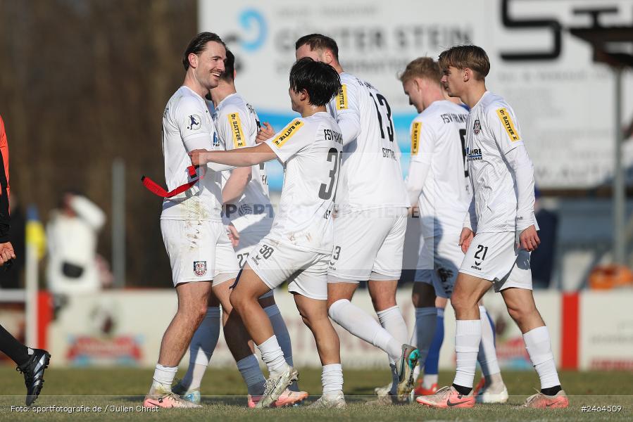 RP1, Babenhausen-Langstadt, 08.02.2025, sport, action, HFV, BFV, Fussball, Regional-FS, Regionalliga Südwest, Regionalliga Bayern, SVA, FSV, SV Viktoria Aschaffenburg, FSV Frankfurt - Bild-ID: 2464509 RP1, Babenhausen-Langstadt, 08.02.2025, sport, action, HFV, BFV, Fussball, Regional-FS, Regionalliga Südwest, Regionalliga Bayern, SVA, FSV, SV Viktoria Aschaffenburg, FSV Frankfurt - Bild-ID: 2464509