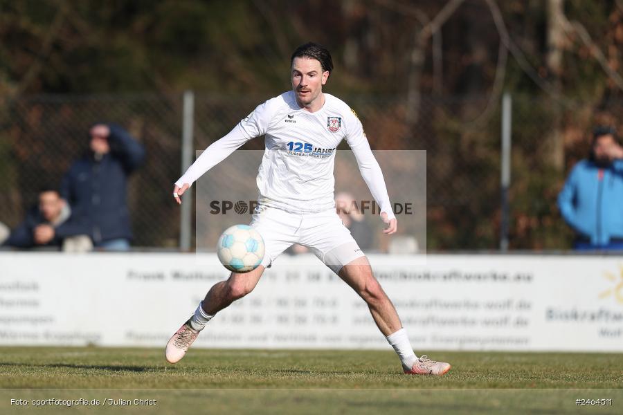 RP1, Babenhausen-Langstadt, 08.02.2025, sport, action, HFV, BFV, Fussball, Regional-FS, Regionalliga Südwest, Regionalliga Bayern, SVA, FSV, SV Viktoria Aschaffenburg, FSV Frankfurt - Bild-ID: 2464511