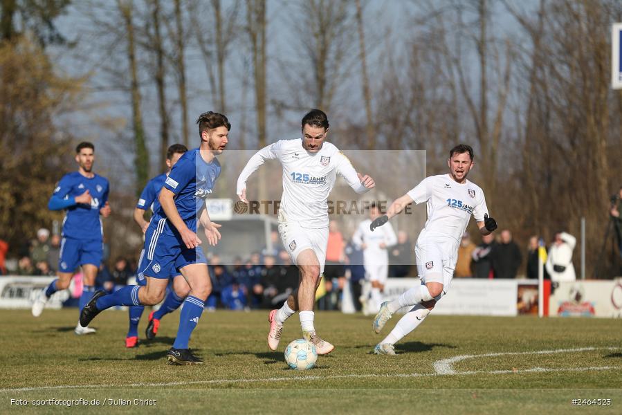 sport, action, SVA, SV Viktoria Aschaffenburg, Regionalliga Südwest, Regionalliga Bayern, Regional-FS, RP1, HFV, Fussball, FSV Frankfurt, FSV, Babenhausen-Langstadt, BFV, 08.02.2025 - Bild-ID: 2464523