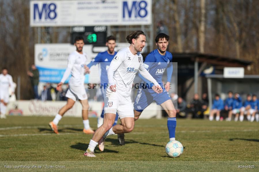 sport, action, SVA, SV Viktoria Aschaffenburg, Regionalliga Südwest, Regionalliga Bayern, Regional-FS, RP1, HFV, Fussball, FSV Frankfurt, FSV, Babenhausen-Langstadt, BFV, 08.02.2025 - Bild-ID: 2464525