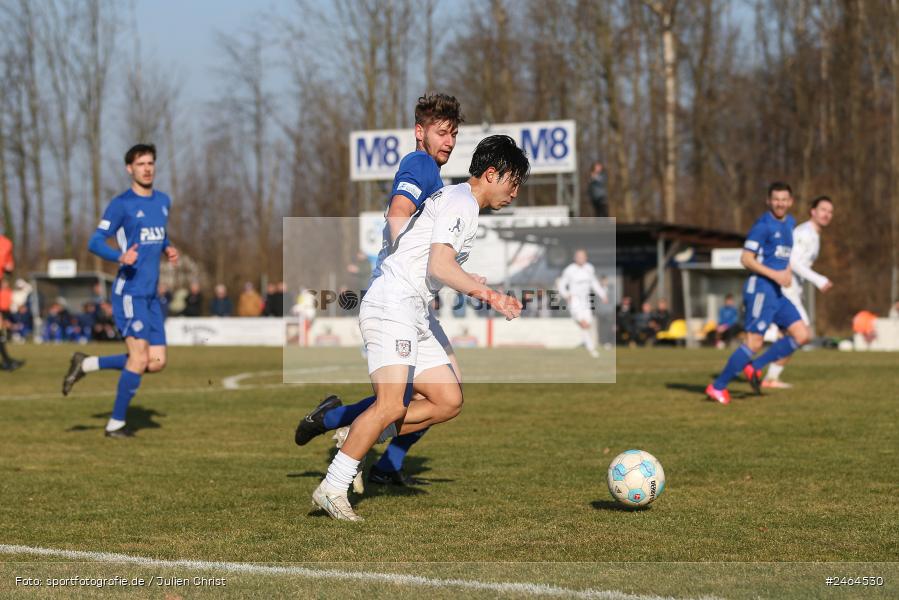 sport, action, SVA, SV Viktoria Aschaffenburg, Regionalliga Südwest, Regionalliga Bayern, Regional-FS, RP1, HFV, Fussball, FSV Frankfurt, FSV, Babenhausen-Langstadt, BFV, 08.02.2025 - Bild-ID: 2464530