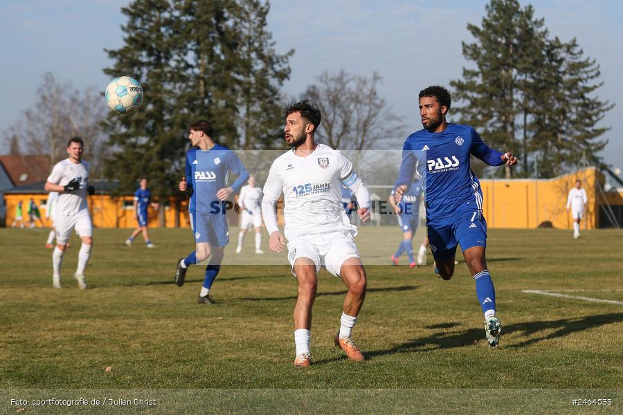 sport, action, SVA, SV Viktoria Aschaffenburg, Regionalliga Südwest, Regionalliga Bayern, Regional-FS, RP1, HFV, Fussball, FSV Frankfurt, FSV, Babenhausen-Langstadt, BFV, 08.02.2025 - Bild-ID: 2464533