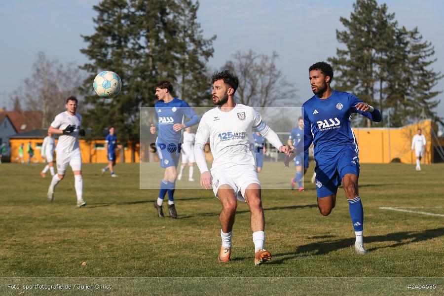 sport, action, SVA, SV Viktoria Aschaffenburg, Regionalliga Südwest, Regionalliga Bayern, Regional-FS, RP1, HFV, Fussball, FSV Frankfurt, FSV, Babenhausen-Langstadt, BFV, 08.02.2025 - Bild-ID: 2464535