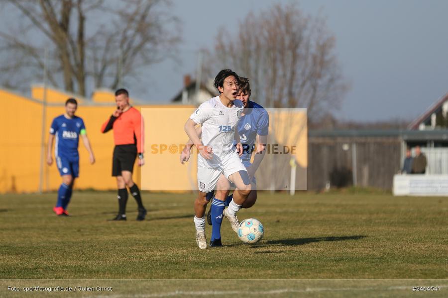 sport, action, SVA, SV Viktoria Aschaffenburg, Regionalliga Südwest, Regionalliga Bayern, Regional-FS, RP1, HFV, Fussball, FSV Frankfurt, FSV, Babenhausen-Langstadt, BFV, 08.02.2025 - Bild-ID: 2464541