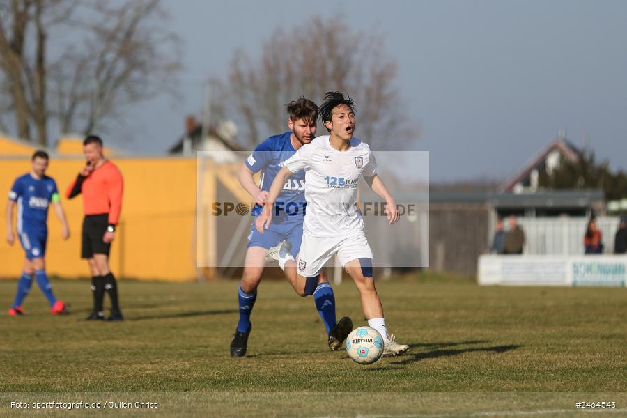 sport, action, SVA, SV Viktoria Aschaffenburg, Regionalliga Südwest, Regionalliga Bayern, Regional-FS, RP1, HFV, Fussball, FSV Frankfurt, FSV, Babenhausen-Langstadt, BFV, 08.02.2025 - Bild-ID: 2464543
